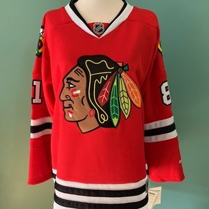 Authentic Blackhawks Youth L/XL Hossa Jersey